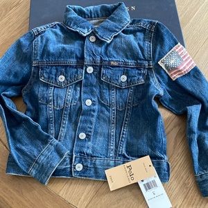 Ralph Lauren denim jacket NWT size 5